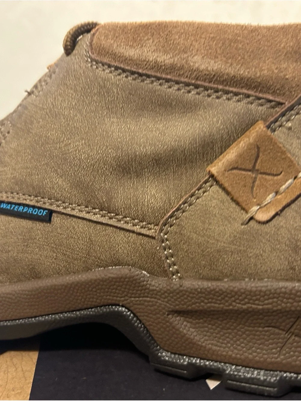 Twisted X Men's Tan Casual Moc Toe Shoe